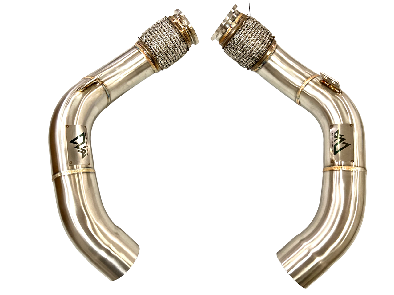 MAD Racing Downpipes Secondary S63R BMW M5 & M8 F90 F91 F92 F93