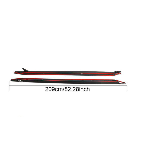 TCM Carbon Side Skirts Gloss Dry Carbon Fiber BMW G80 M3