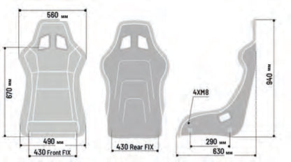 Sparco QRT Performance Racing Seat