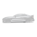 ADRO BMW G82 M4 Prepreg Carbon Fiber Side Skirts V1