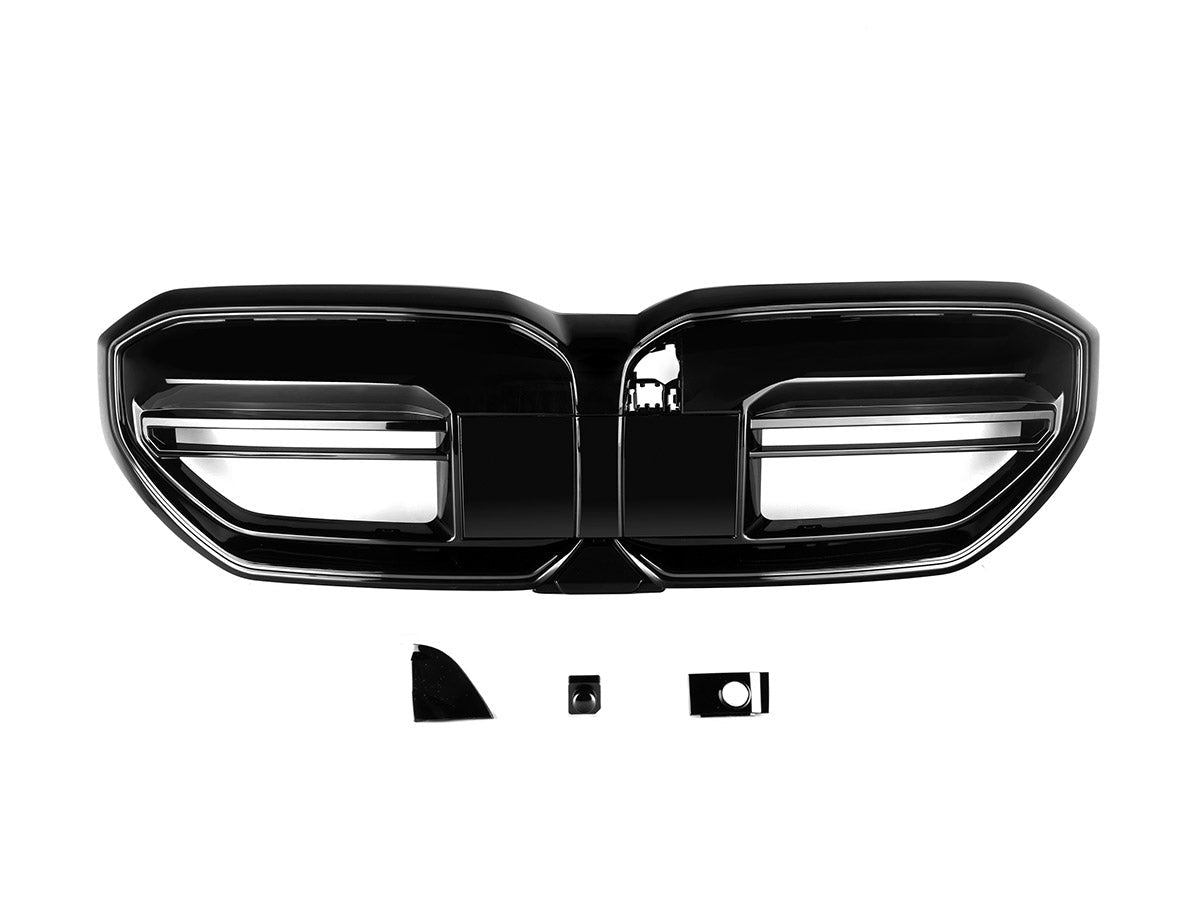 AutoTecknic Gloss Black Front Grille - G60 5-Series