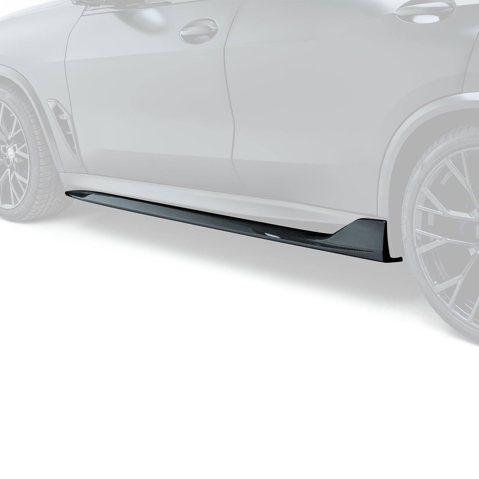 BMW F95 X5M Prepreg Carbon Fiber Side Skirts