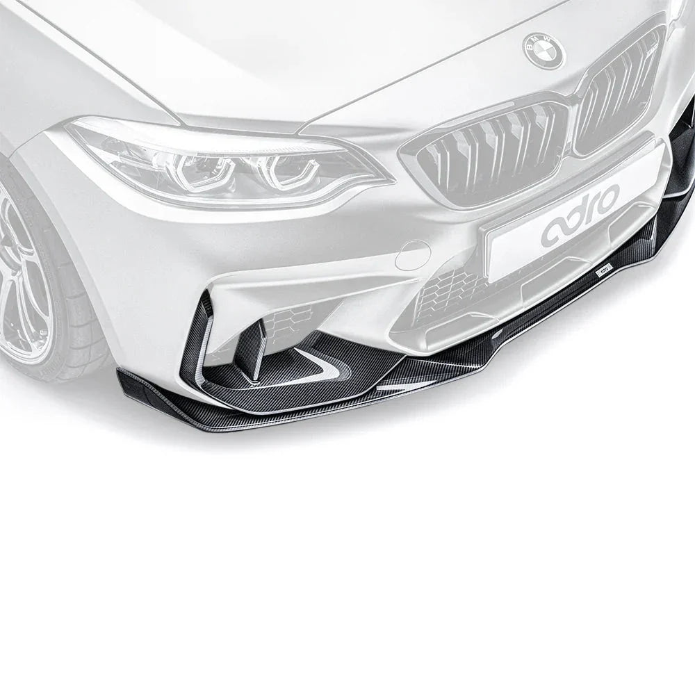 BMW F87 M2 Carbon Fiber Air Ducts + Front Lip Set
