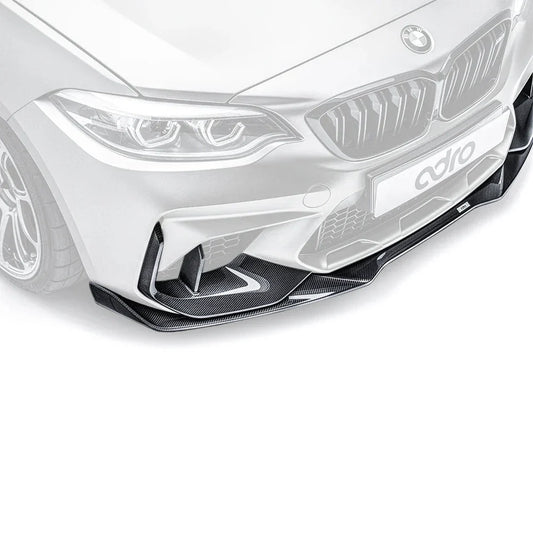 BMW F87 M2 Carbon Fiber Air Ducts + Front Lip Set