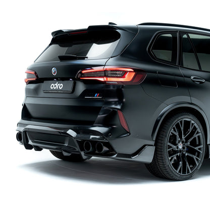 BMW F95 X5M Prepreg Carbon Fiber Rear Diffuser
