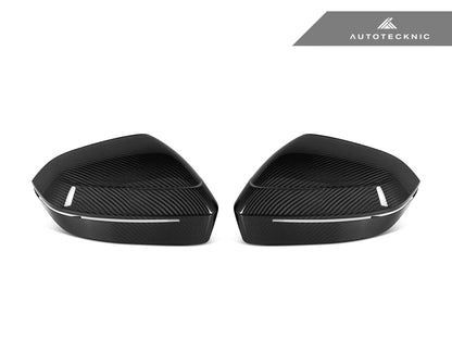 AutoTecknic Dry Carbon Fiber Mirror Cap Set - G45 X3