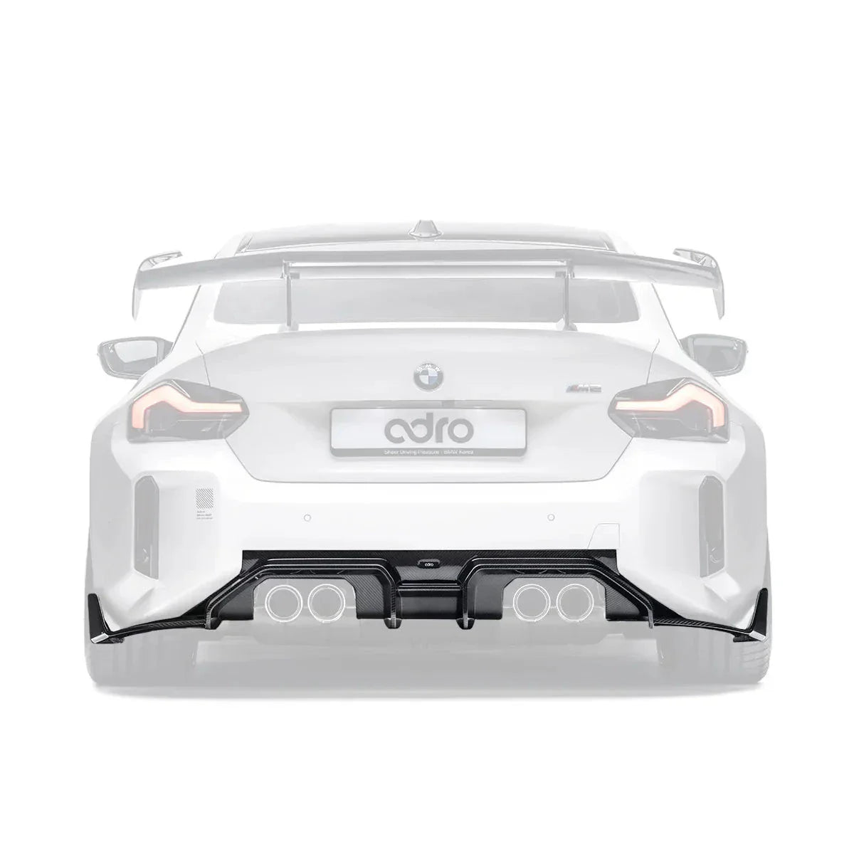 BMW G87 M2 Prepreg Carbon Fiber Rear Diffuser V1