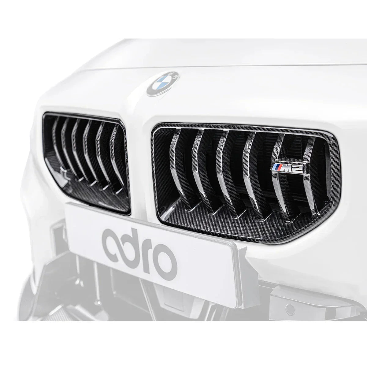 BMW G87 M2 Prepreg Carbon Fiber Grille (Stock Bumper)