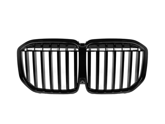 AutoTecknic Painted Glazing Black Front Grille - G07 X7 LCI