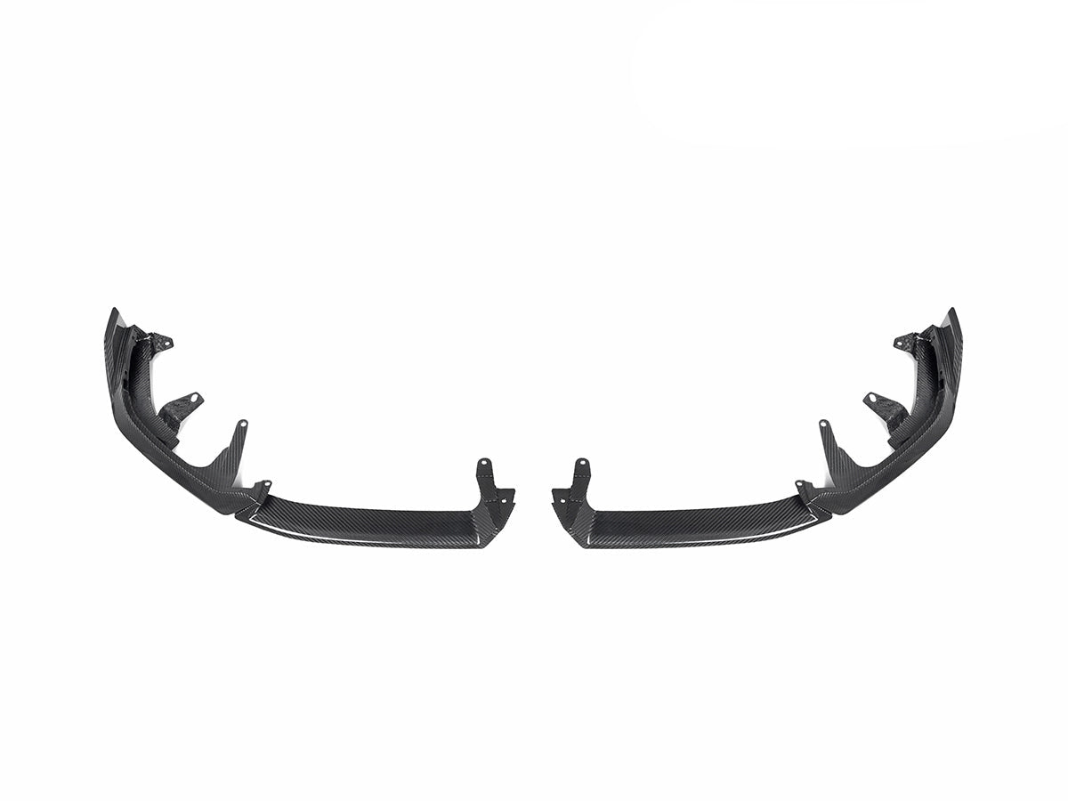 AutoTecknic Dry Carbon Front Lip Splitter Set - G60 5-Series