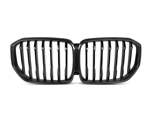 AutoTecknic Dry Carbon Fiber Front Grille - G05 X5 Pre-LCI