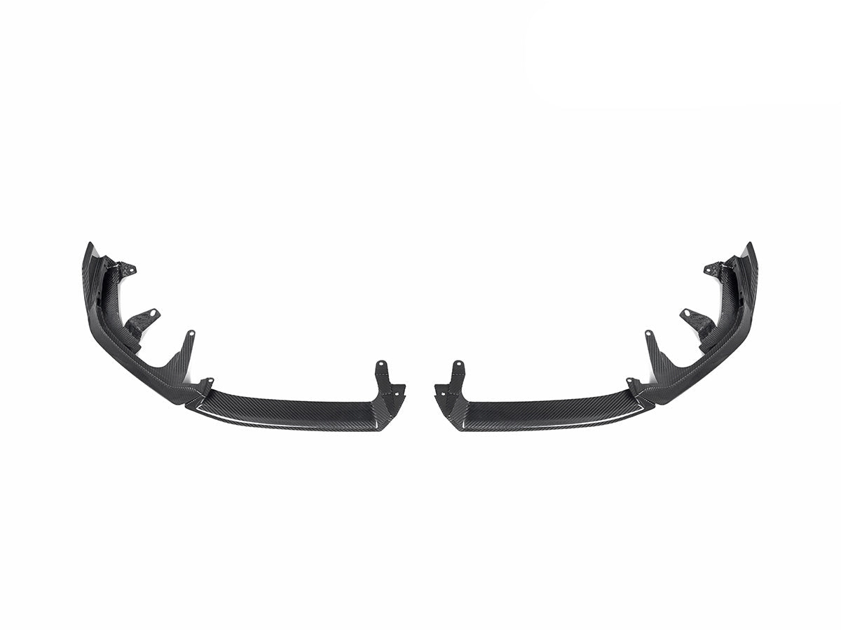 AutoTecknic Dry Carbon Front Lip Splitter Set - G60 5-Series