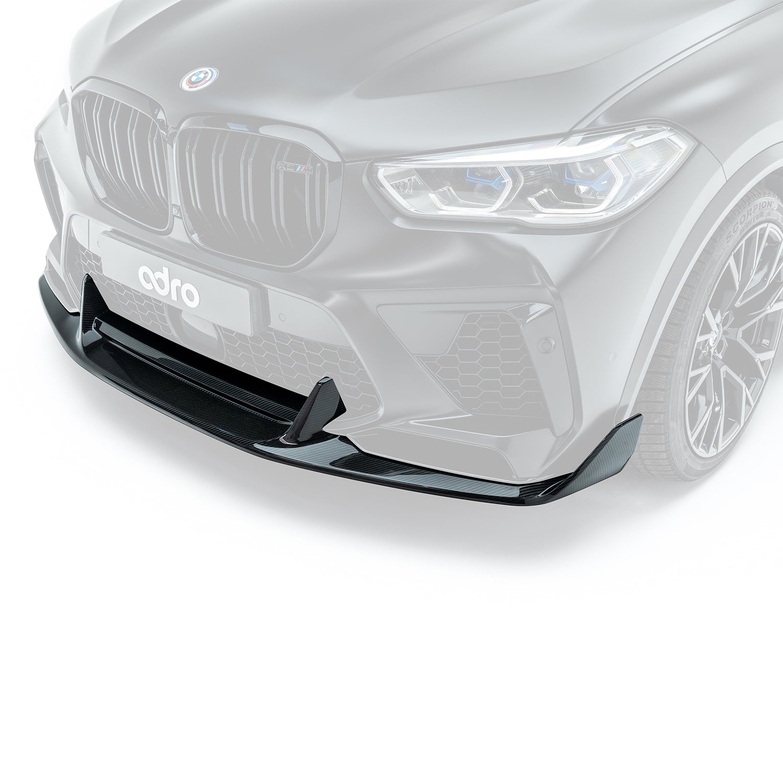 BMW F95 X5M Prepreg Carbon Fiber Front Lip