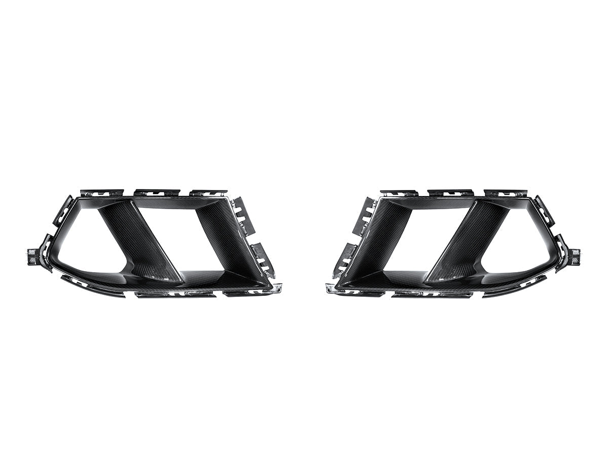 AutoTecknic Dry Carbon Front Bumper Lower Vent Set - G80 M3 | G82/ G83 M4