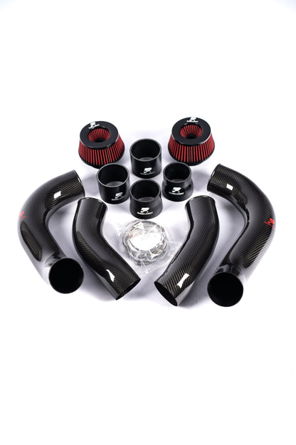 RENNELEMENT Dry Carbon Fiber Front Mount Intake BMW G90/G99 M5 S68