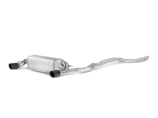 Akrapovic 16-17 BMW 340i (F30 F31) Evolution Line Cat Back (SS) w/ Carbon Tips (Req. Link Pipe)