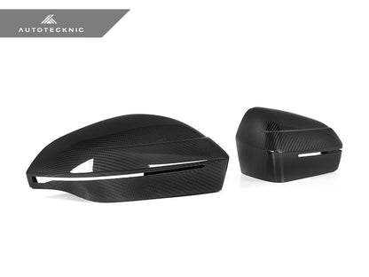 AutoTecknic Dry Carbon Fiber Mirror Cap Set - G45 X3