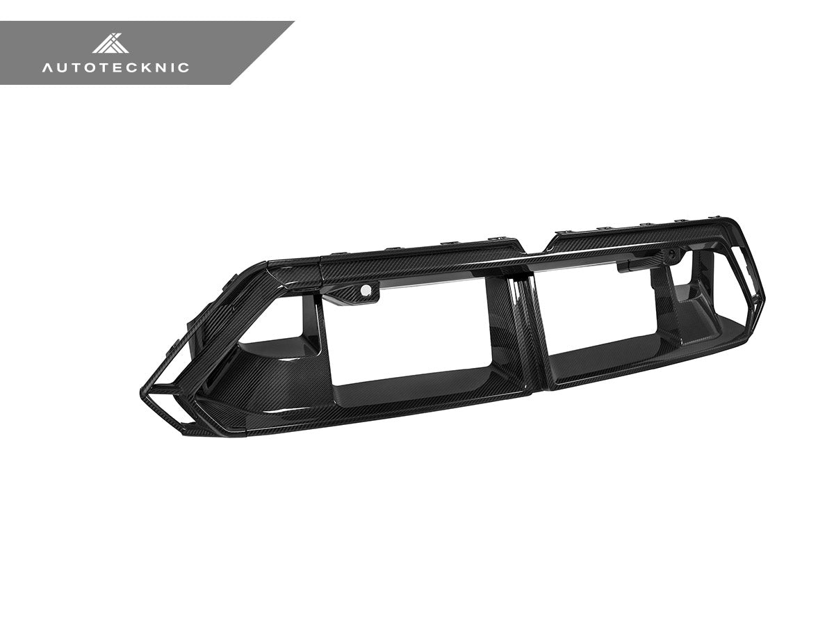 AutoTecknic Dry Carbon OEM-Spec Center Bumper Trim - G90/ G99 M5