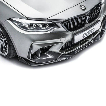 BMW F87 M2 Carbon Fiber Air Ducts + Front Lip Set