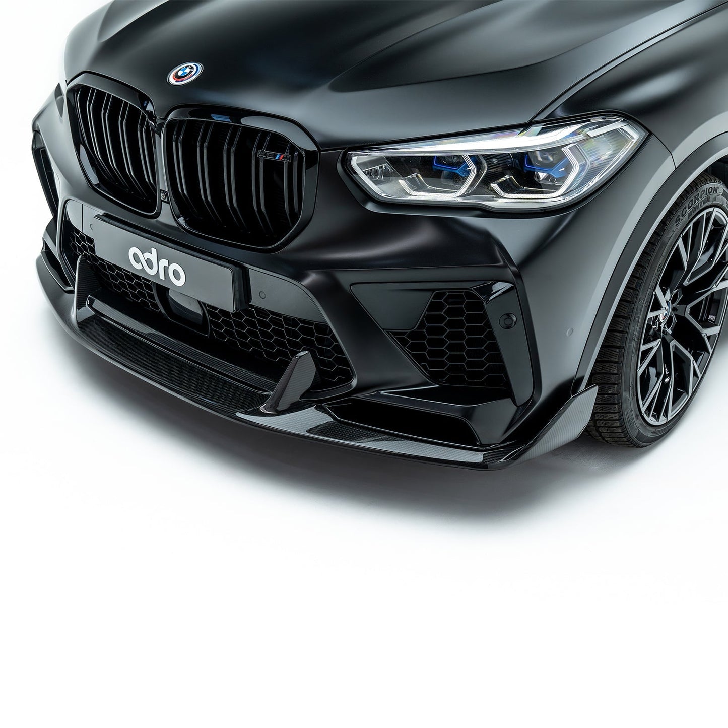BMW F95 X5M Prepreg Carbon Fiber Front Lip