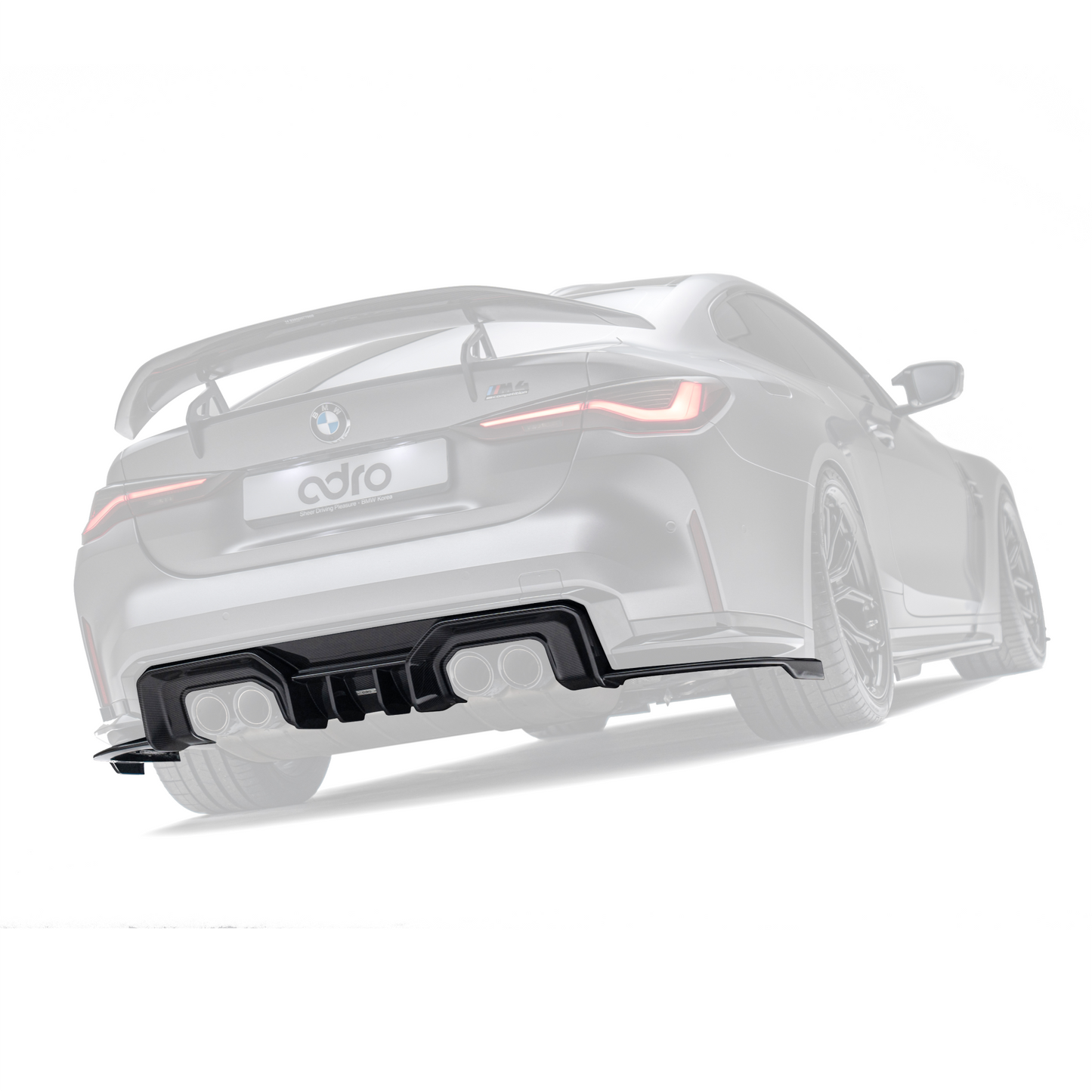 BMW G82 M4 Prepreg Carbon Fiber Rear Diffuser