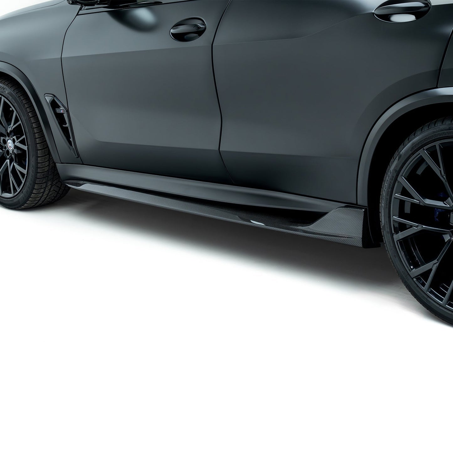 BMW F95 X5M Prepreg Carbon Fiber Side Skirts