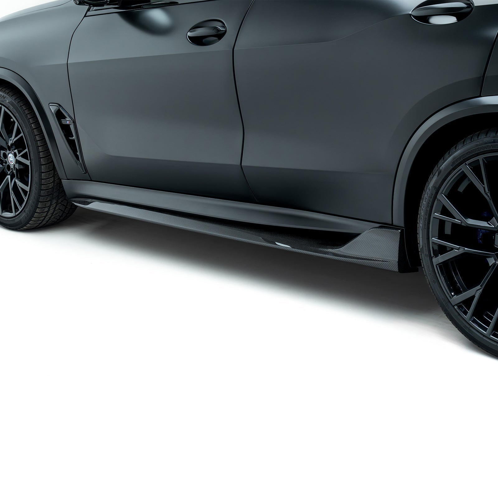 BMW F95 X5M Prepreg Carbon Fiber Side Skirts