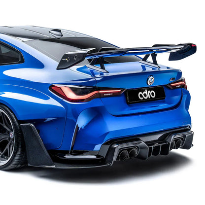 BMW G82 M4 Prepreg Carbon Fiber AT-R3 Swan Neck Wing V1