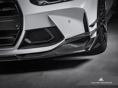 AutoTecknic Dry Carbon Front SQ-Aero Lip BMW M3 M4 | G80 G82 G83