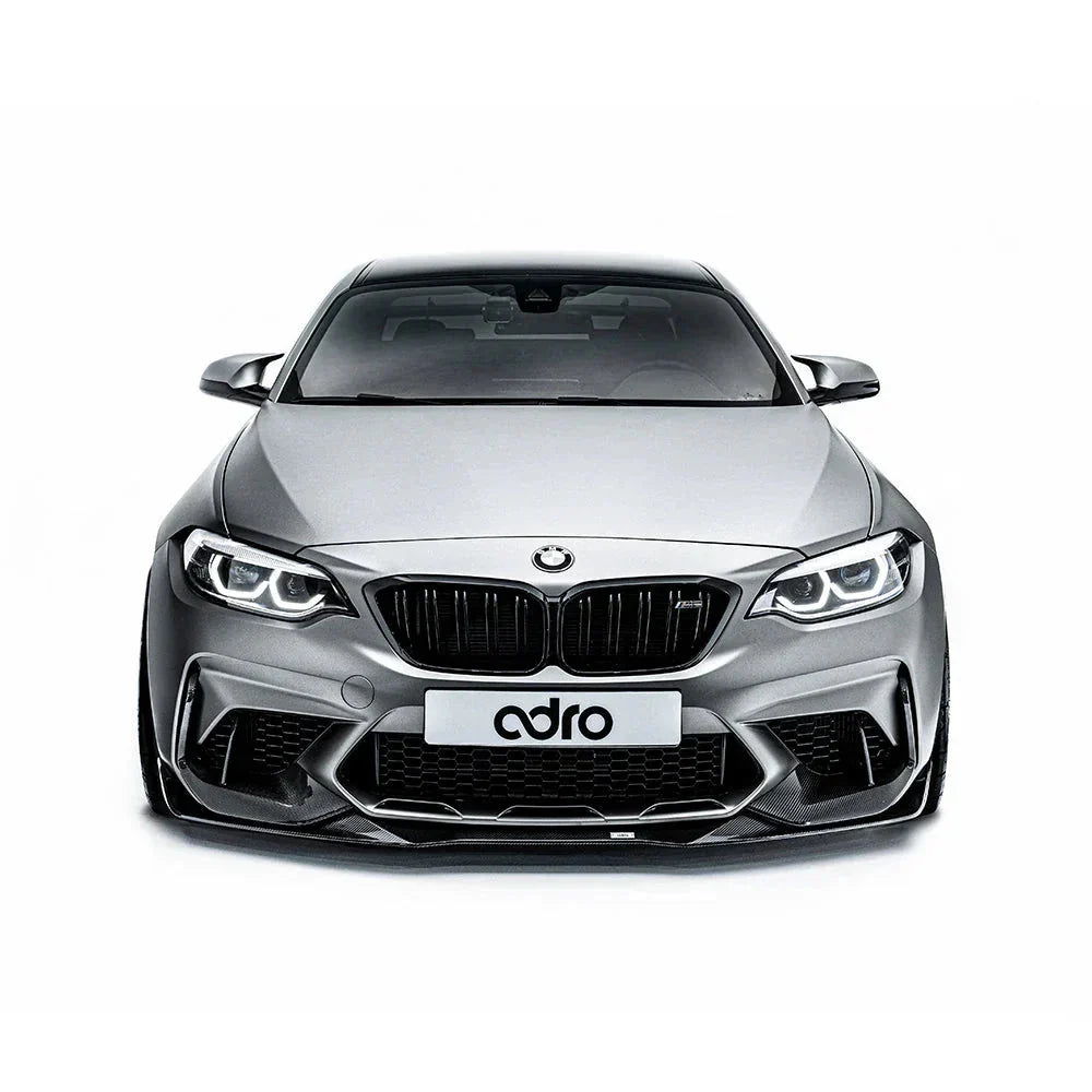 BMW F87 M2 Carbon Fiber Air Ducts + Front Lip Set