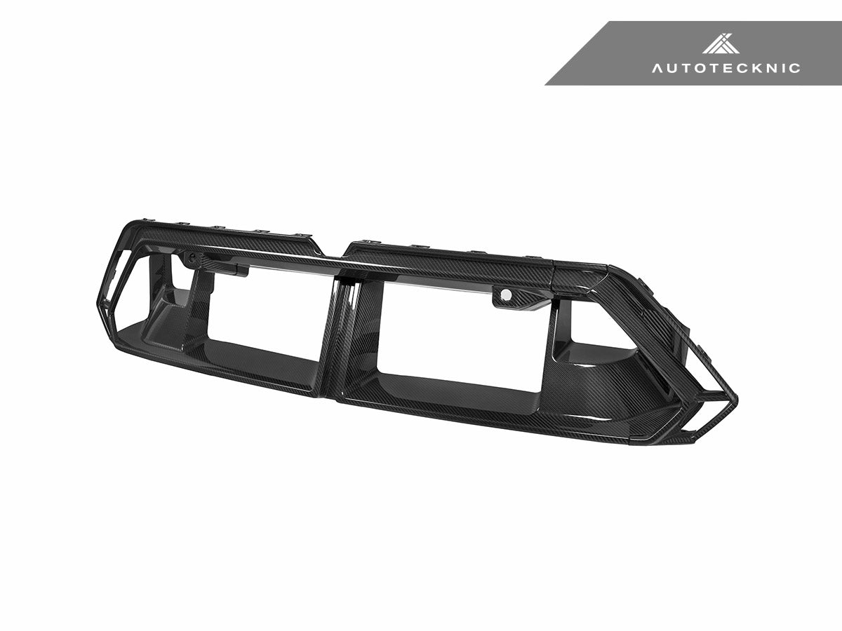 AutoTecknic Dry Carbon OEM-Spec Center Bumper Trim - G90/ G99 M5