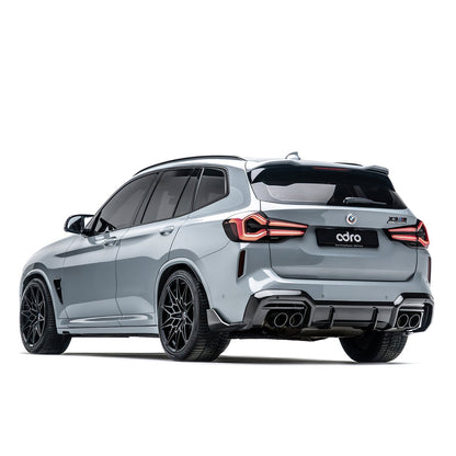 BMW F97 X3M Prepreg Carbon Fiber Rear Diffuser