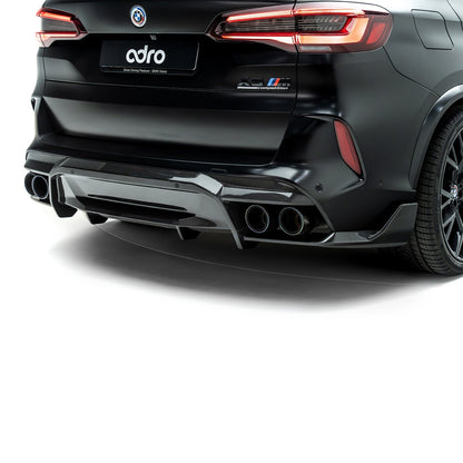 BMW F95 X5M Prepreg Carbon Fiber Rear Diffuser