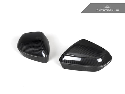 AutoTecknic Dry Carbon Fiber Mirror Cap Set - G60 5-Series | G70 7-Series