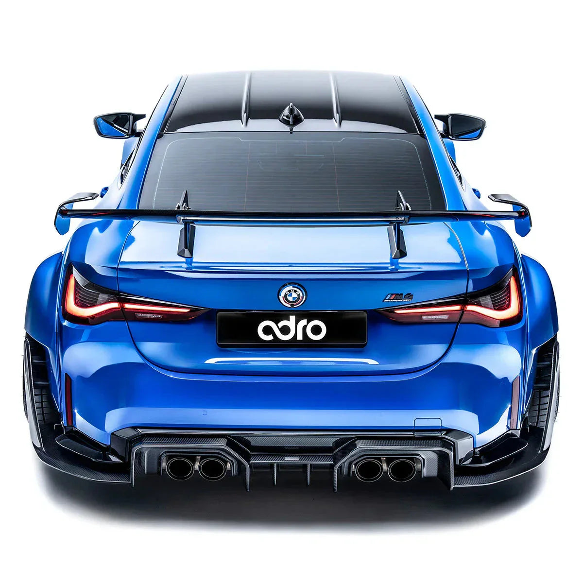 BMW G82 M4 Prepreg Carbon Fiber AT-R3 Swan Neck Wing V1