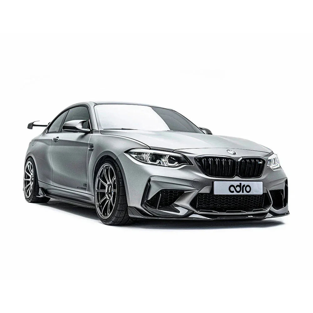 BMW F87 M2 Carbon Fiber Air Ducts + Front Lip Set