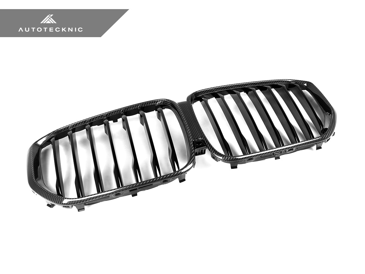 AutoTecknic Dry Carbon Fiber Front Grille - G05 X5 Pre-LCI