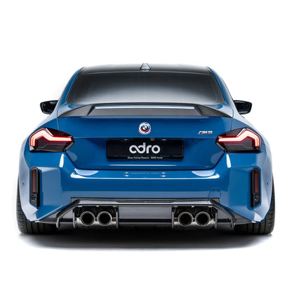 BMW G87 M2 Prepreg Carbon Fiber Rear Diffuser V2