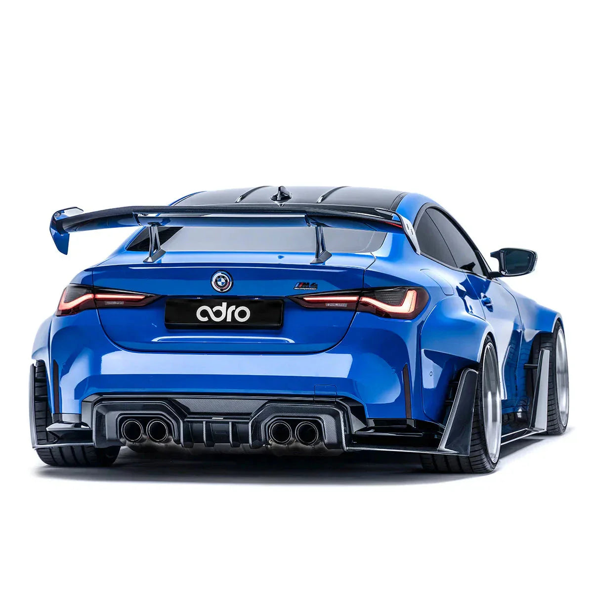 BMW G82 M4 Prepreg Carbon Fiber AT-R3 Swan Neck Wing V1