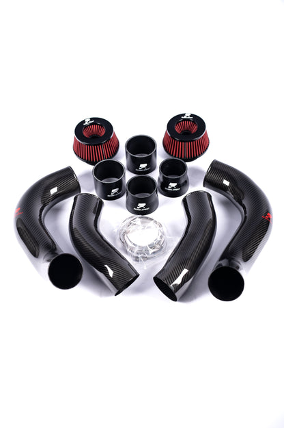 RENNELEMENT Dry Carbon Fiber Front Mount Intake BMW G90/G99 M5 S68