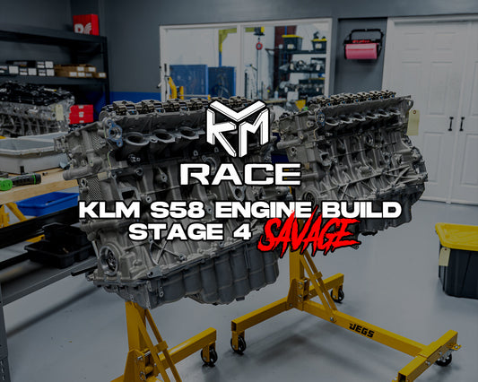 KLM S58 Stage 4 SAVAGE Engine Build (1,500 WHP)