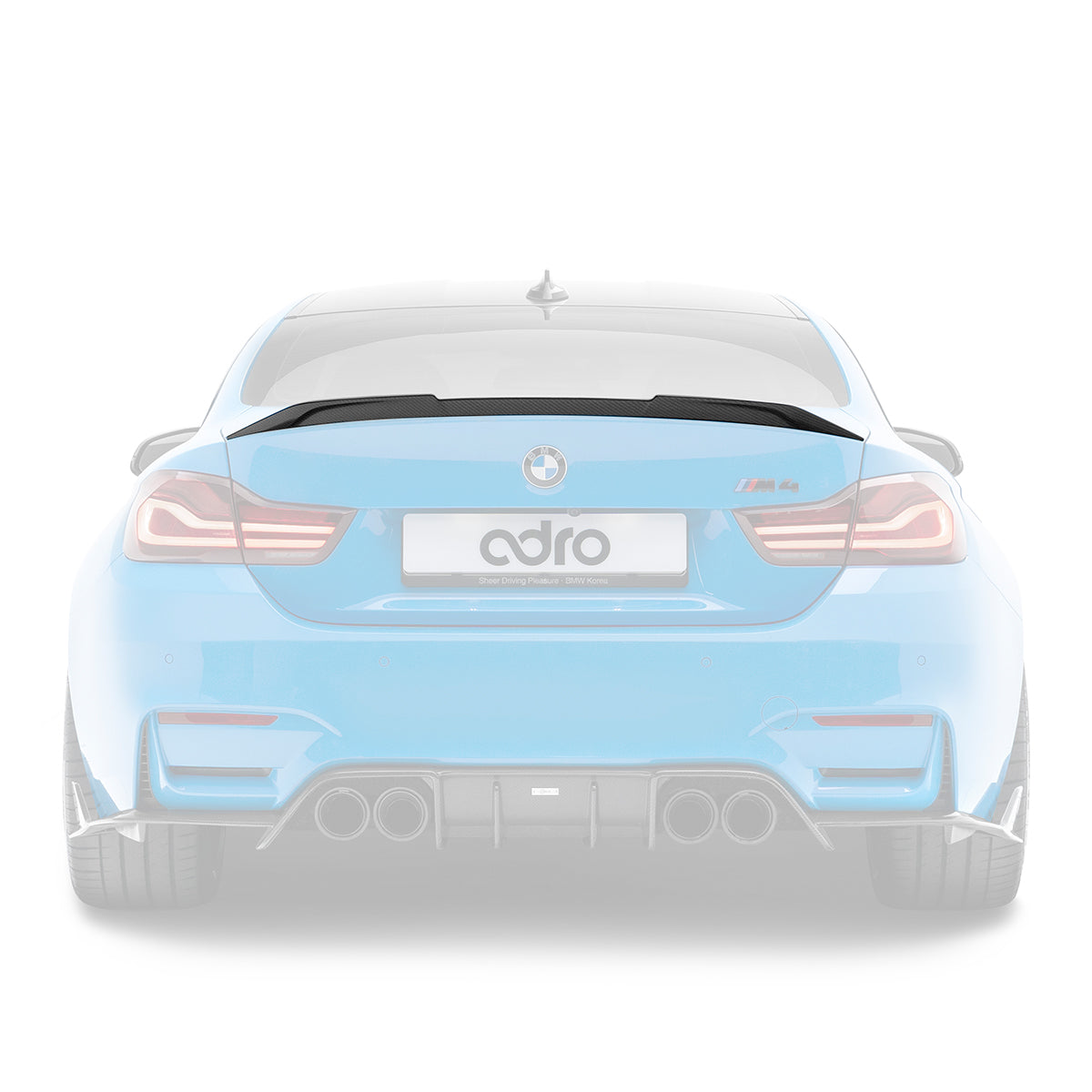 BMW F82 M4 Prepreg Carbon Fiber Spoiler