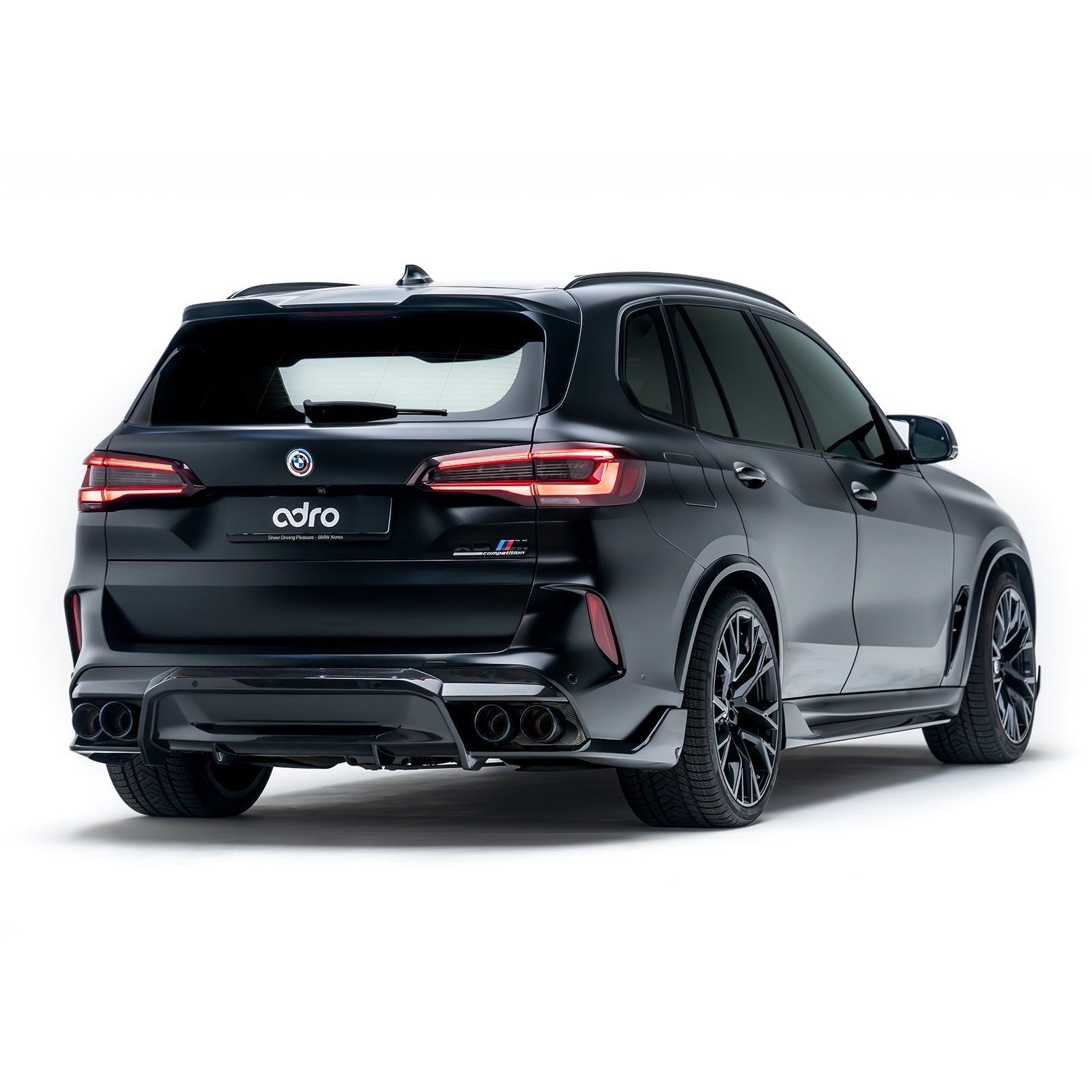 BMW F95 X5M Prepreg Carbon Fiber Side Skirts