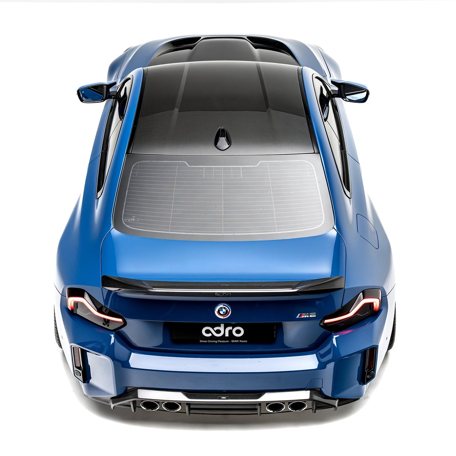 BMW G87 M2 Prepreg Carbon Fiber Rear Diffuser V2