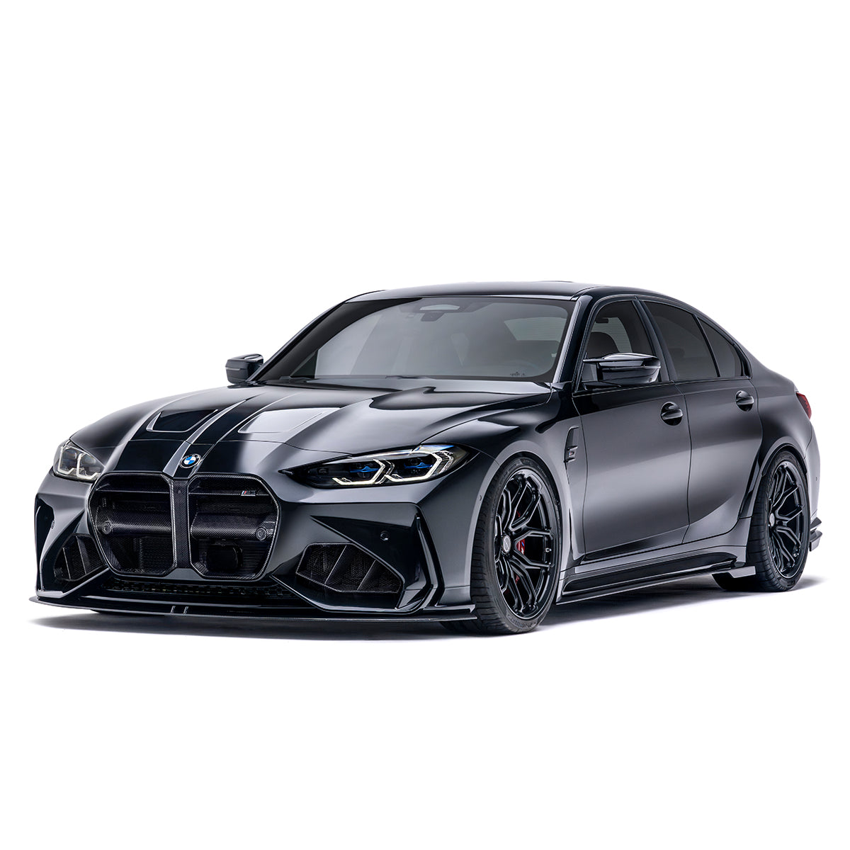 BMW G80 M3 Prepreg Carbon Fiber Side Skirts V1