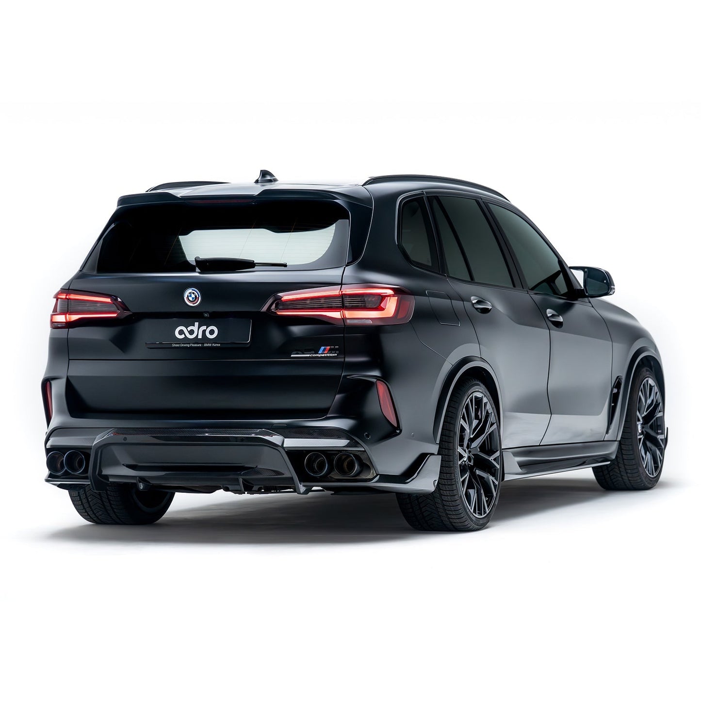 BMW F95 X5M Prepreg Carbon Fiber Rear Diffuser