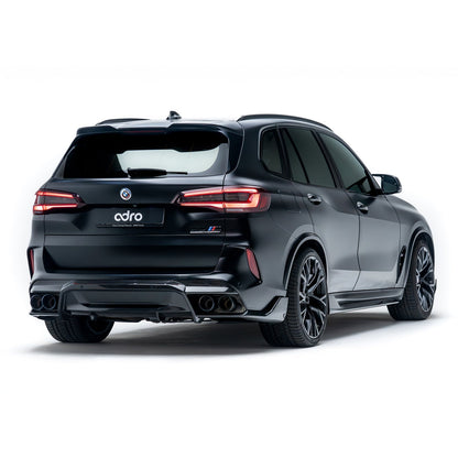 BMW F95 X5M Prepreg Carbon Fiber Rear Diffuser