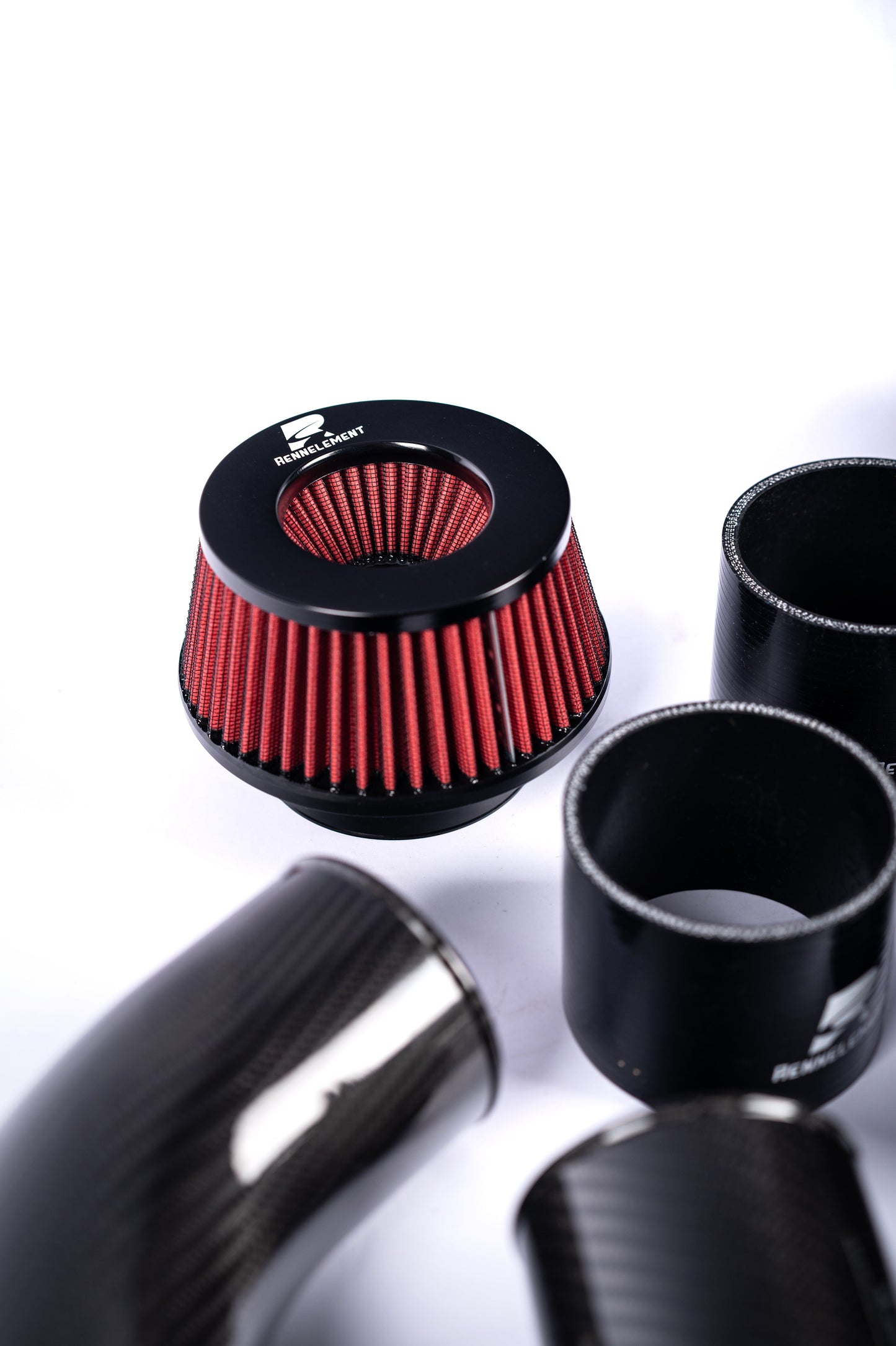 RENNELEMENT Dry Carbon Fiber Front Mount Intake BMW G90/G99 M5 S68