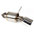 Nameless Axleback Exhaust Single Exit 5" Muffler - 2.5" Inlet - 4 Tip"  Toyota GT-86 Subaru BRZ Tip 2017-2021