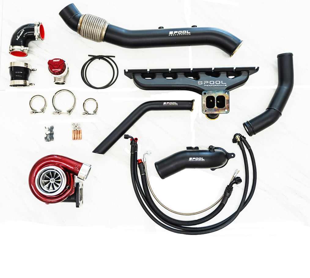 Spool Performance Billet Manifold Gen 1 B58 Top Mount Turbocharger Kit 340/440/240